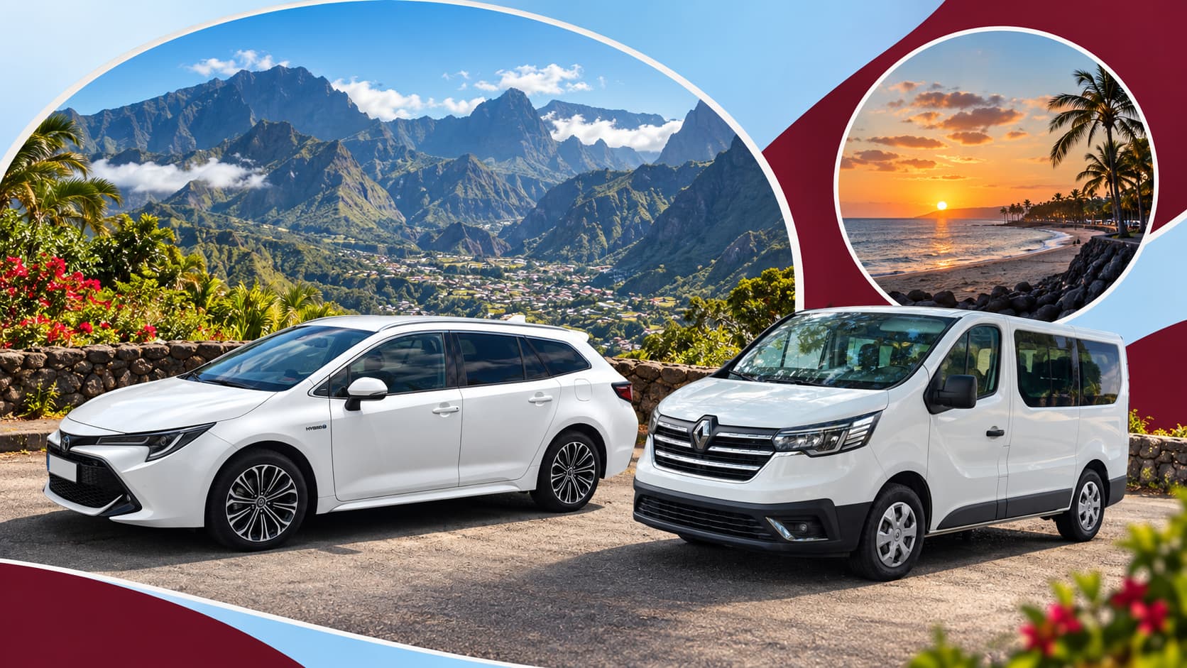 berline vtc la reunion Service de transport avec Chauffeur privé sur La Réunion